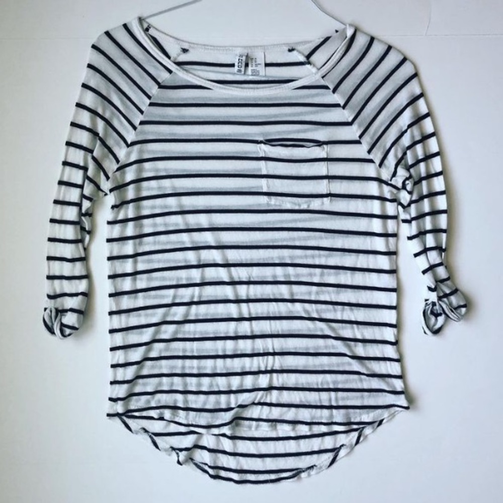 H&M Striped Shirt, XS